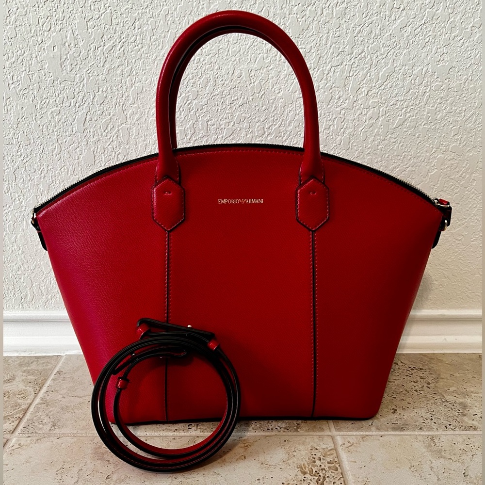 Emporio Armani Womens Top Handle Bag